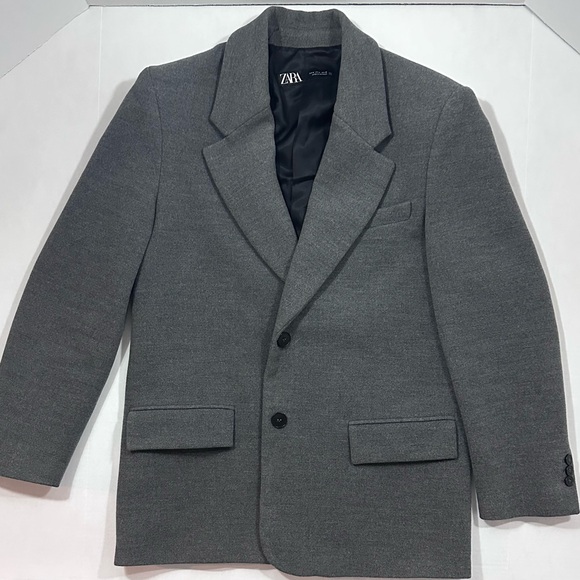 Zara Men's Charcoal Blazer